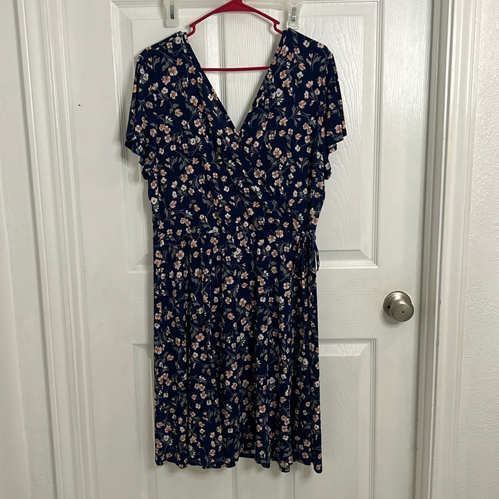 Mock DVF wrap dress!